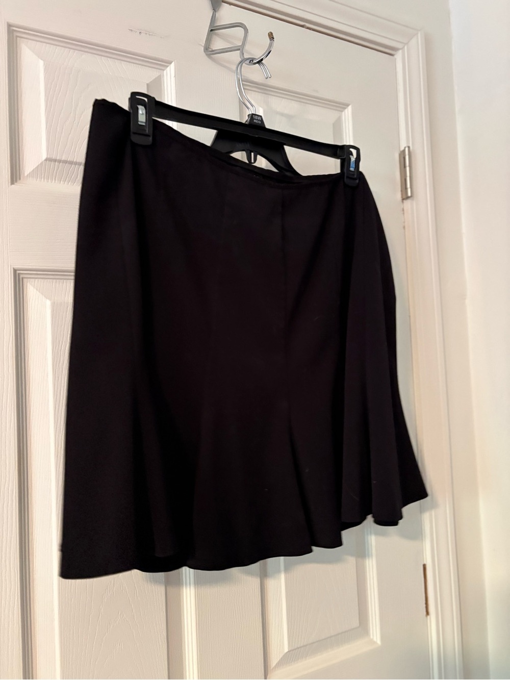 Lane Bryant Black Midi A-Line Skirt